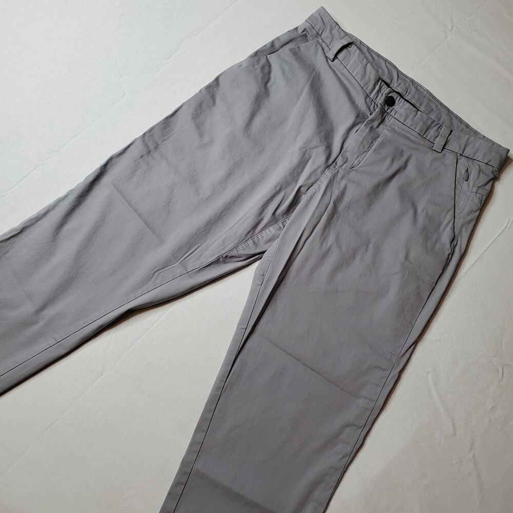 Lululemon Men's Size 30X27 Commission Pant Classic Warpstreme Gray M5440S